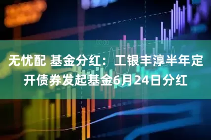 无忧配 基金分红：工银丰淳半年定开债券发起基金6月24日分红